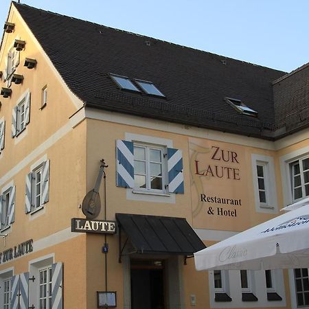 Hotel Garni Zur Laute Mindelheim Exterior foto